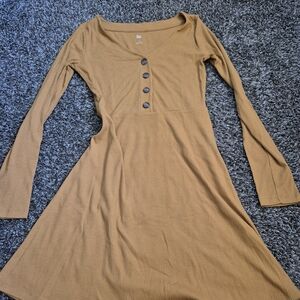 SO Brown Ribbed Fabric